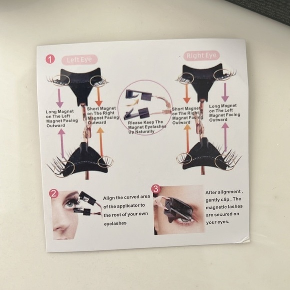 Magnetic Eyelashes, false lashes, 2 sizes. New in Box - Picture 5 of 12